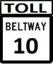 Beltway 10 Toll shield.jpg