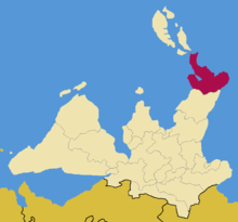 Location of Coleraine in  Omerica