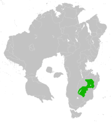 Location of East Cerdani