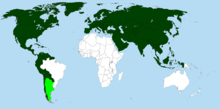 Map of Gulf Empire (Marked in Dark Green)